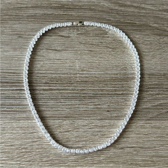 Anthropologie Silver Necklace - Picture 2 of 4